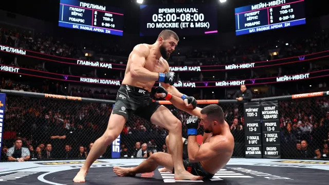 Во сколько бой Хамзата Чимаева: время начала поединка UFC